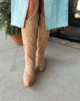 Ariat Truly Taupe Roughout Casanova Boots