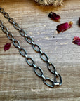 20 inch rope necklace - Sterling silver