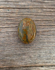 Sage Cabochon Western Concho 1" CABSG