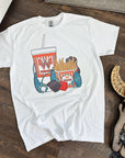 Turquoise Whata TEE or CREWNECK