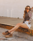 SALE The Oaklynn Platform Sneakers in Leopard