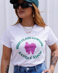 The Pink Saddle Shop Baby Tee