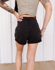 The Stella High Rise Denim Shorts