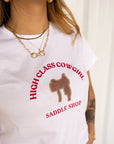 The Saddle Shop Baby Tee