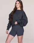 WARMUP PULLOVER | CHARCOAL