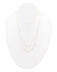 Calming Presence White Howlite and Sterling Silver Necklace