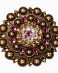 Copper Pink - AB - Champagne - Crystal Conchos Sizes from 1"-3" and Buckles