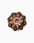 Copper Pink - AB - Champagne - Crystal Conchos Sizes from 1"-3" and Buckles