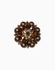 Copper Jet - Champagne - Topaz - Crystal Conchos Sizes from 1"-3" and Buckles