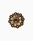 Copper Ruby - Jet - Champagne - Crystal Conchos Sizes from 1"-3" and Buckles