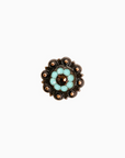 Copper Topaz - Turquoise - AB - Crystal Conchos Sizes from 1"-3" and Buckles