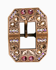 Copper Pink - AB - Champagne - Crystal Conchos Sizes from 1"-3" and Buckles