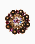 Copper Pink - AB - Champagne - Crystal Conchos Sizes from 1"-3" and Buckles