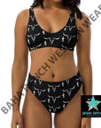 Yeehaw White Bullhead Cactus Bikini