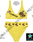 Yeehaw Mustard Bronc Buster Yeehaw Bikini