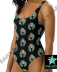 Yeehaw Black Naja One Piece Swimsuit