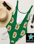 Yeehaw Ride 'Em Cowboy One Piece Swim Suit