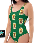 Yeehaw Ride 'Em Cowboy One Piece Swim Suit