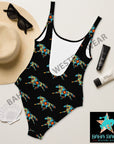 Yeehaw Aztec Horse One Piece Swimsuit