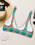 Yeehaw Southwest Aztec Bikini Top