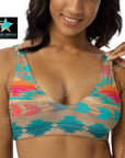 Yeehaw Southwest Aztec Bikini Top