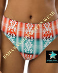 Yeehaw Aztec Print Bikini Bottom