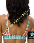 Yeehaw Aztec Print Bikini Top