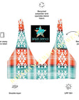 Yeehaw Aztec Print Bikini Top