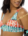 Yeehaw Aztec Print Bikini Top