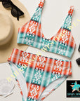 Yeehaw Aztec Print Bikini