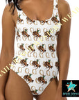 Yeehaw Rope & Ride One-Piece Swimsuit