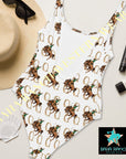 Yeehaw Rope & Ride One-Piece Swimsuit