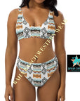 Yeehaw Aztec Blanket Print Bikini
