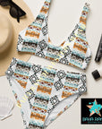 Yeehaw Aztec Blanket Print Bikini