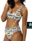 Yeehaw Aztec Blanket Print Bikini