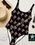Yeehaw Sunset Desert One-Piece Swimsuit