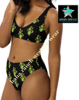 Yeehaw All Over Cactus Bikini
