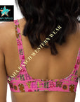 Yeehaw Pink Yeehaw Bikini Top