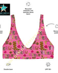 Yeehaw Pink Yeehaw Bikini Top