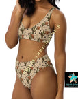 Yeehaw Longhorn Ranch Cactus Bikini