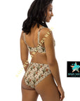 Yeehaw Longhorn Ranch Cactus Bikini