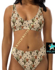Yeehaw Longhorn Ranch Cactus Bikini