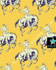 Yeehaw Vintage Bronc Buster Bikini Top