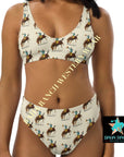 Yeehaw Vintage Rodeo Cowboy Bikini