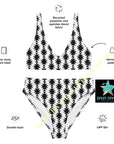 Yeehaw White Aztec Bikini