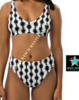 Yeehaw White Aztec Bikini