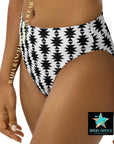 Yeehaw White Aztec Bikini Bottom