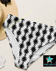 Yeehaw White Aztec Bikini Bottom