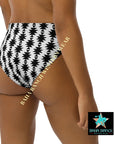 Yeehaw White Aztec Bikini Bottom