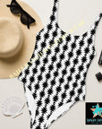 Yeehaw White Aztec One Piece Swimsuit